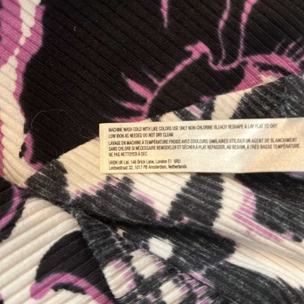 FP Movement by Free People Rally Printed Layer in Garden Floral Lilac Size M - Picture 4 of 10